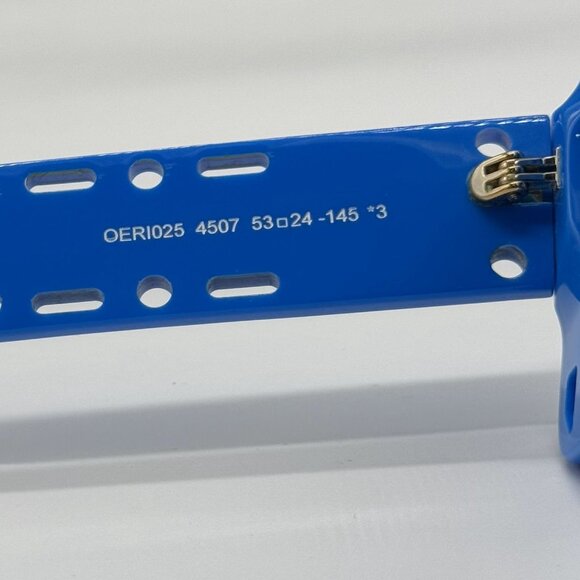 NEW OFF-WHITE ATLANTIC 507 BLUE SUNGLASSES OFF-WHITE ATLNTIC - Picture 7 of 9